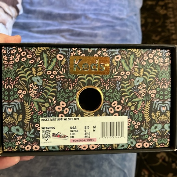 Keds X Rifle Paper Company Floral Sneakers - 8.5 - Picture 8 of 12